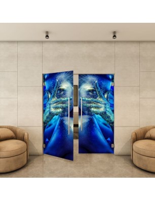 Pendeltür - Fotoprint Model 351 für ein modernes Zuhause