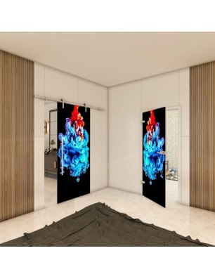 Ganzglastür - Fotoprint Model 3 für ein modernes Zuhause