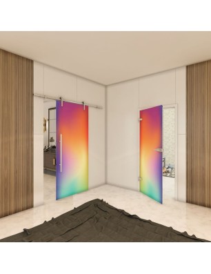 Ganzglastür - Fotoprint Model 5 für ein modernes Zuhause