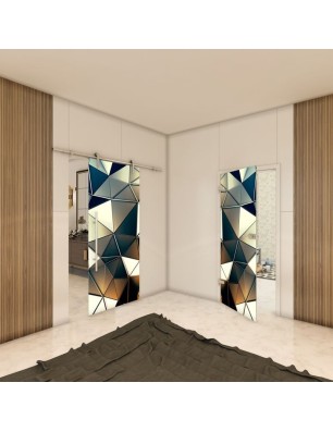 Ganzglastür - Fotoprint Model 19 für ein modernes Zuhause