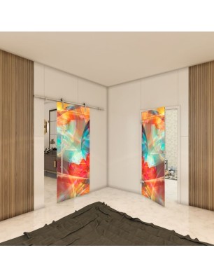 Ganzglastür - Fotoprint Model 21 für ein modernes Zuhause