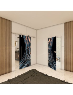 Ganzglastür - Fotoprint Model 33 für ein modernes Zuhause