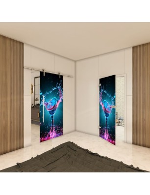 Ganzglastür - Fotoprint Model 112 für ein modernes Zuhause