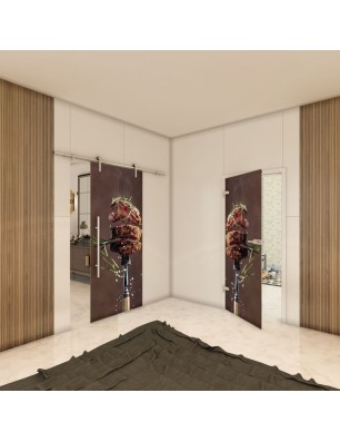 Ganzglastür - Fotoprint Model 114 für ein modernes Zuhause