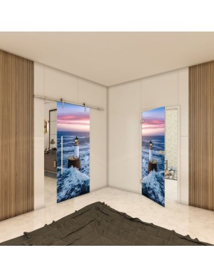 Ganzglastür - Fotoprint Model 124 für ein modernes Zuhause