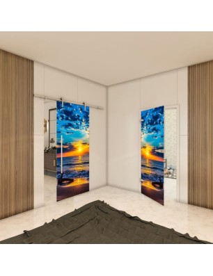 Ganzglastür - Fotoprint Model 146 für ein modernes Zuhause