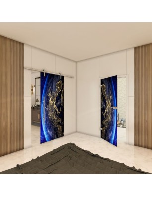 Ganzglastür - Fotoprint Model 157 für ein modernes Zuhause