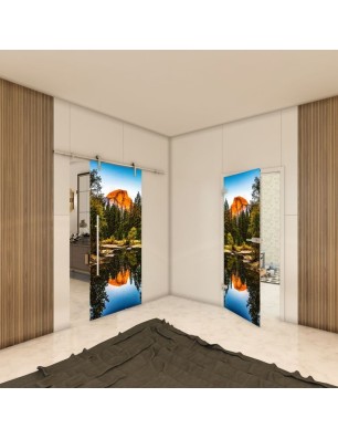 Ganzglastür - Fotoprint Model 160 für ein modernes Zuhause