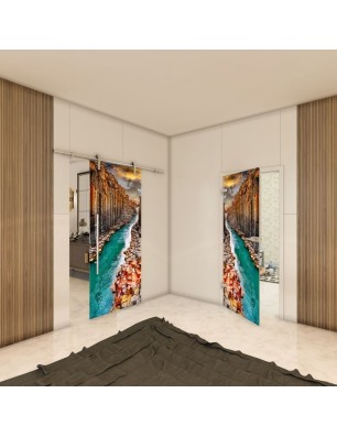 Ganzglastür - Fotoprint Model 177 für ein modernes Zuhause