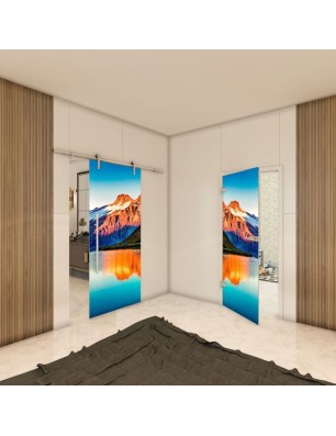 Ganzglastür - Fotoprint Model 179 für ein modernes Zuhause