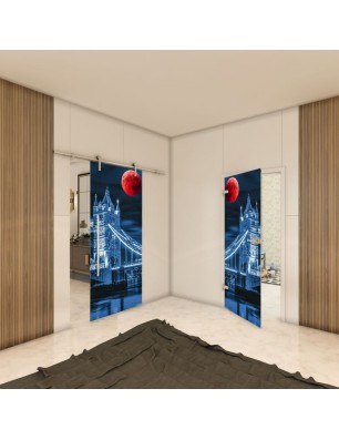 Ganzglastür - Fotoprint Model 206 für ein modernes Zuhause