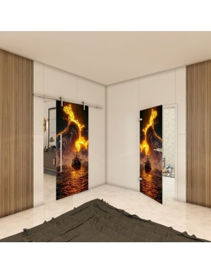 Ganzglastür - Fotoprint Model 225 für ein modernes Zuhause