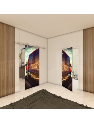 Ganzglastür - Fotoprint Model 261 für ein modernes Zuhause