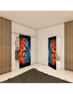 Ganzglastür - Fotoprint Model 274 für ein modernes Zuhause