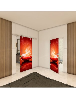 Ganzglastür - Fotoprint Model 286 für ein modernes Zuhause