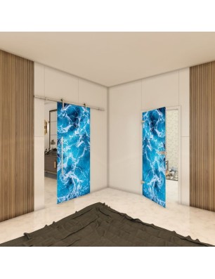 Ganzglastür - Fotoprint Model 299 für ein modernes Zuhause