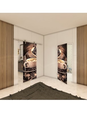 Ganzglastür - Fotoprint Model 313 für ein modernes Zuhause