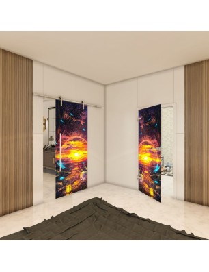 Ganzglastür - Fotoprint Model 325 für ein modernes Zuhause