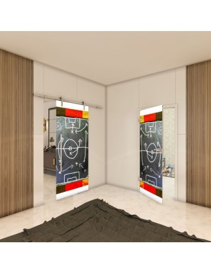 Ganzglastür - Fotoprint Model 327 für ein modernes Zuhause