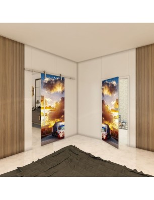 Ganzglastür - Fotoprint Model 328 für ein modernes Zuhause