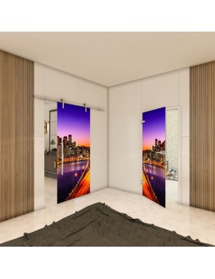 Ganzglastür - Fotoprint Model 329 für ein modernes Zuhause