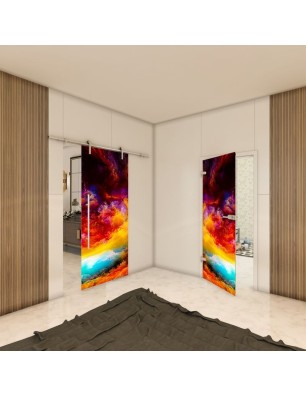 Ganzglastür - Fotoprint Model 340 für ein modernes Zuhause