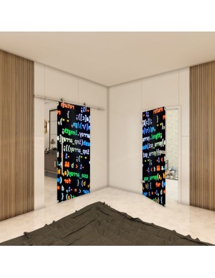 Ganzglastür - Fotoprint Model 349 für ein modernes Zuhause