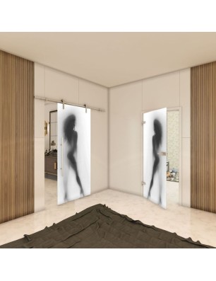 Ganzglastür - Fotoprint Model 356 für ein modernes Zuhause