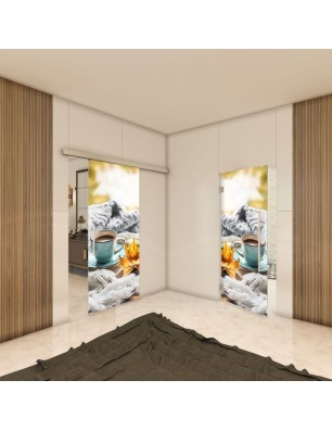 Pendeltür - Fotoprint Model 66 für ein modernes Zuhause