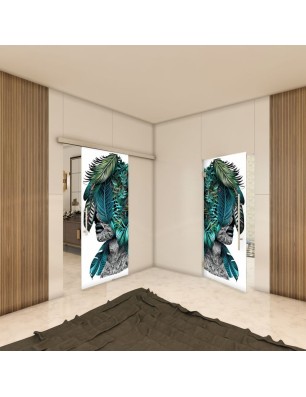 Pendeltür - Fotoprint Model 80 für ein modernes Zuhause