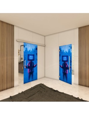 Pendeltür - Fotoprint Model 86 für ein modernes Zuhause