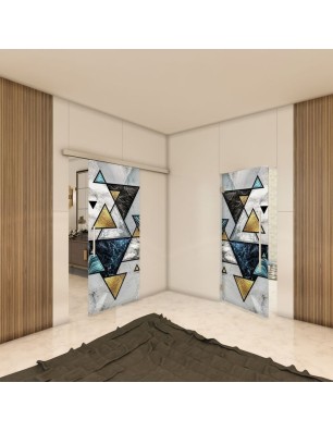 Pendeltür - Fotoprint Model 97 für ein modernes Zuhause