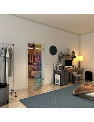 Ganzglastür - Fineprint Model 002 Verlauf auf Klarglas