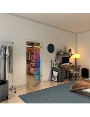 Ganzglastür - Fineprint Model 039 Verlauf auf Klarglas