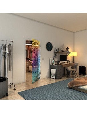 Ganzglastür - Fineprint Model 042 Verlauf auf Klarglas