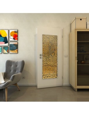 Lichtausschnitt - Fineprint Model 016 Gold auf Grauglas