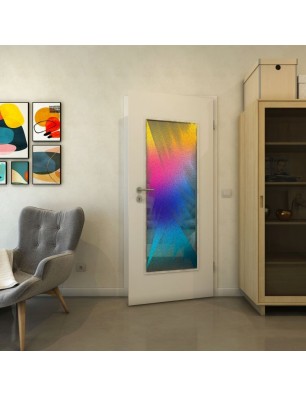 Lichtausschnitt - Fineprint Model 026 Verlauf auf Grauglas