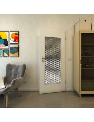 Lichtausschnitt - Fineprint Model 038 Weiss auf Grauglas