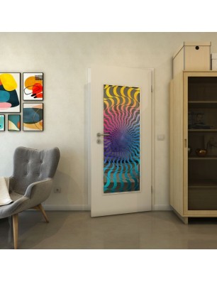 Lichtausschnitt - Fineprint Model 044 Verlauf auf Grauglas