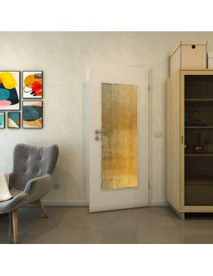 Lichtausschnitt - Fineprint Model 050 Gold auf Grauglas