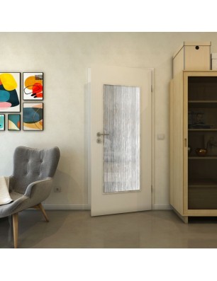 Lichtausschnitt - Fineprint Model 050 Weiss auf Grauglas