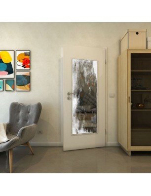 Lichtausschnitt - Fineprint Model 061 Weiss auf Grauglas