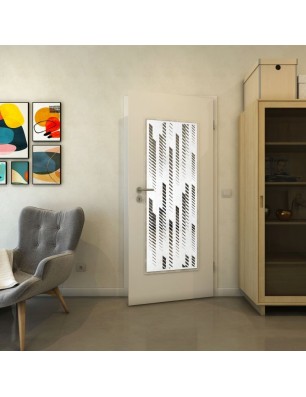 Lichtausschnitt - Fineprint Model 067 Weiss auf Grauglas