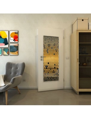 Lichtausschnitt - Fineprint Model 072 Gold auf Grauglas