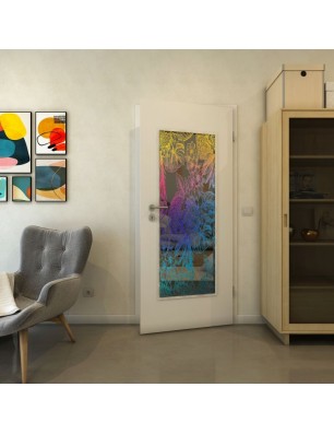 Lichtausschnitt - Fineprint Model 083 Verlauf auf Grauglas