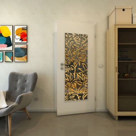 Lichtausschnitt - Fineprint Model 095 Gold auf Grauglas