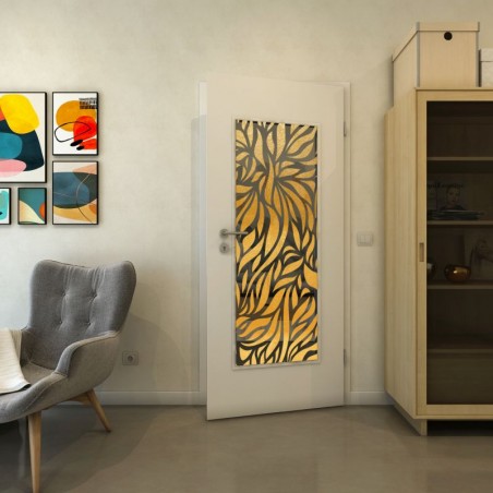 Lichtausschnitt - Fineprint Model 096 Gold auf Grauglas