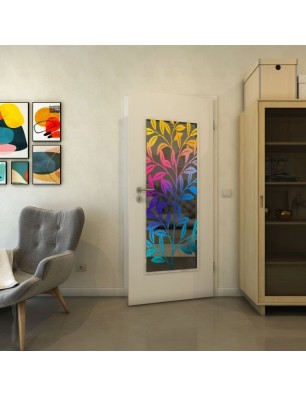 Lichtausschnitt - Fineprint Model 099 Verlauf auf Grauglas