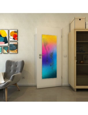 Lichtausschnitt - Fineprint Model 120 Verlauf auf Grauglas