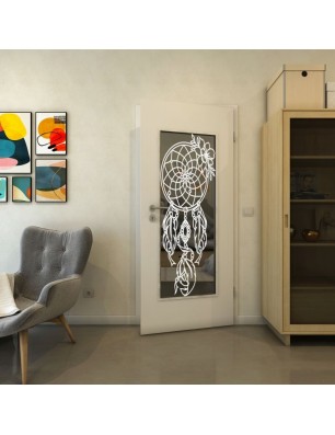 Lichtausschnitt - Fineprint Model 125 Weiss auf Grauglas